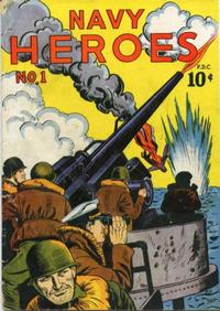 Cover Thumbnail for Navy Heroes (Almanac Publishing Co., 1945 series) #1