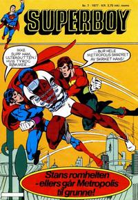 Cover Thumbnail for Superboy (Semic, 1977 series) #7/1977