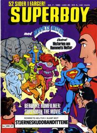 Cover Thumbnail for Superboy (Semic, 1977 series) #7/1980
