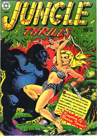 Cover for Jungle Thrills (Star Publications, 1952 series) #16