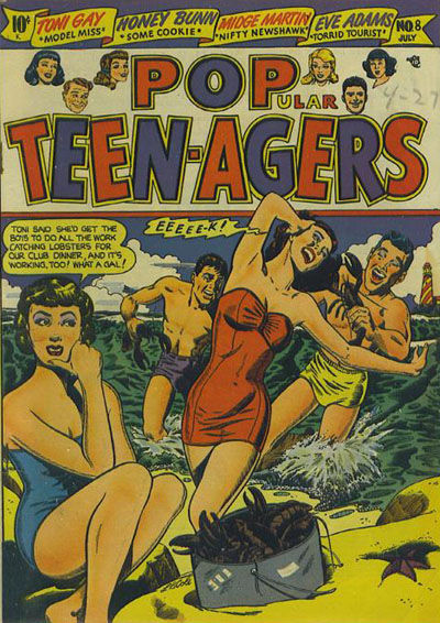 Cover for Popular Teen-Agers (Star Publications, 1950 series) #8