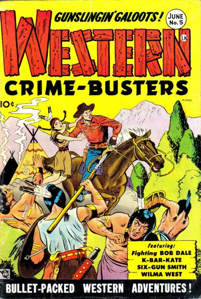Cover for Western Crime Busters (Trojan Magazines, 1950 series) #5