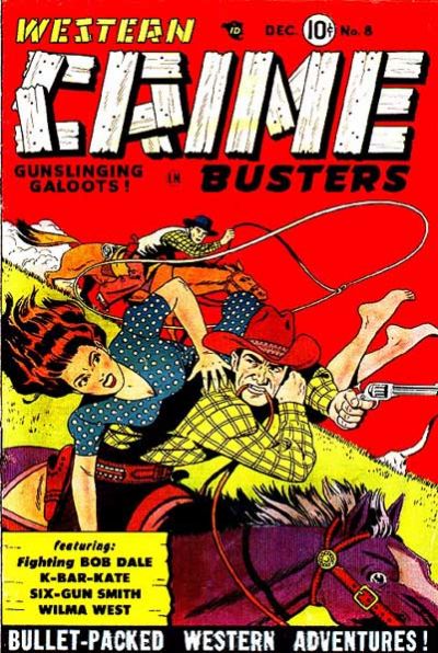 Cover for Western Crime Busters (Trojan Magazines, 1950 series) #8