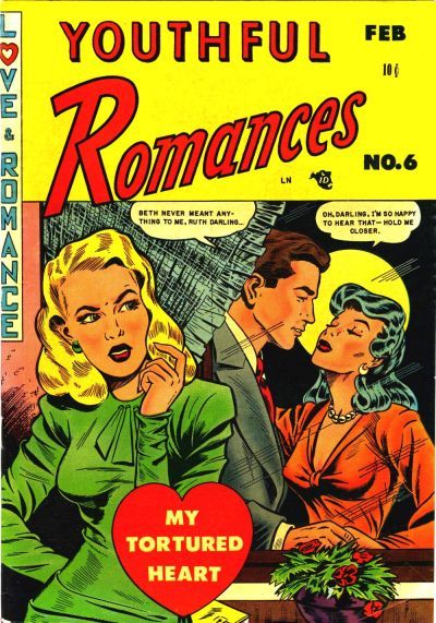 Cover for Youthful Romances (Pix-Parade, 1950 series) #6