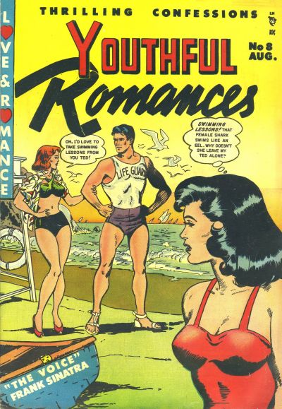 Cover for Youthful Romances (Pix-Parade, 1950 series) #8
