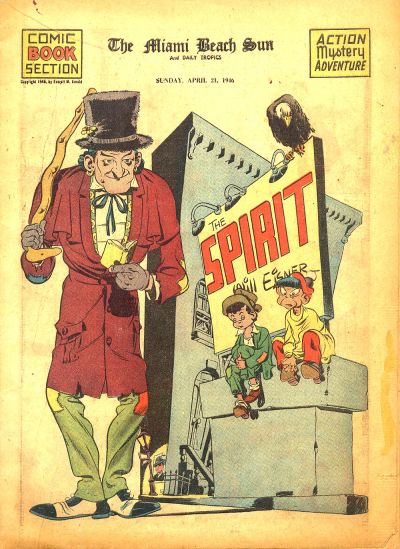 Cover for The Spirit (Register and Tribune Syndicate, 1940 series) #4/21/1946
