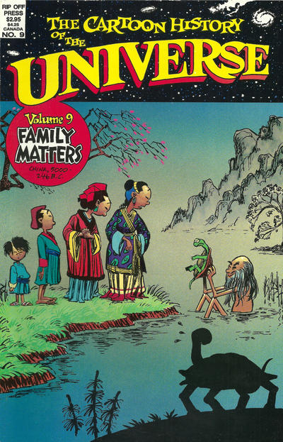 Cover for The Cartoon History of the Universe (Rip Off Press, 1978 series) #9