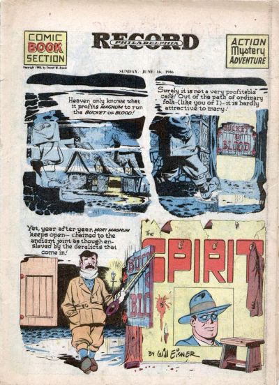 Cover for The Spirit (Register and Tribune Syndicate, 1940 series) #6/16/1946