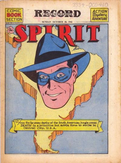 Cover for The Spirit (Register and Tribune Syndicate, 1940 series) #10/28/1945