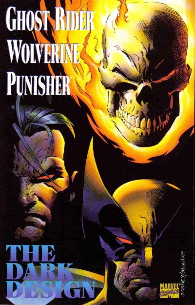 Cover for Ghost Rider, Wolverine, Punisher: The Dark Design (Marvel, 1994 series) 