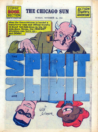 Cover for The Spirit (Register and Tribune Syndicate, 1940 series) #11/26/1944