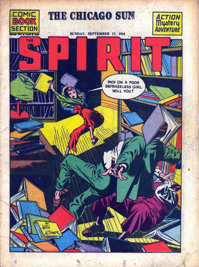 Cover for The Spirit (Register and Tribune Syndicate, 1940 series) #9/17/1944