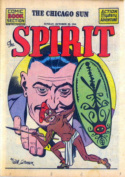Cover for The Spirit (Register and Tribune Syndicate, 1940 series) #10/22/1944