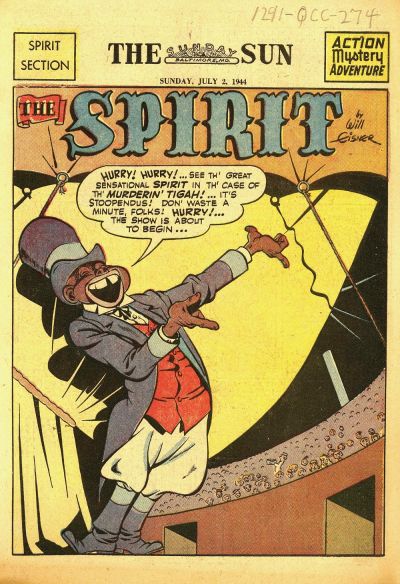 Cover for The Spirit (Register and Tribune Syndicate, 1940 series) #7/2/1944