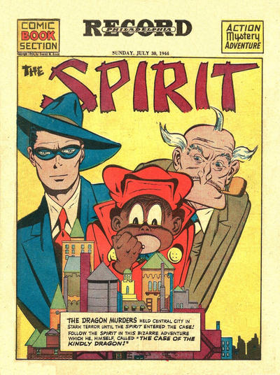 Cover for The Spirit (Register and Tribune Syndicate, 1940 series) #7/30/1944