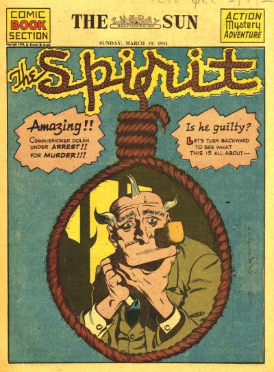 Cover for The Spirit (Register and Tribune Syndicate, 1940 series) #3/19/1944