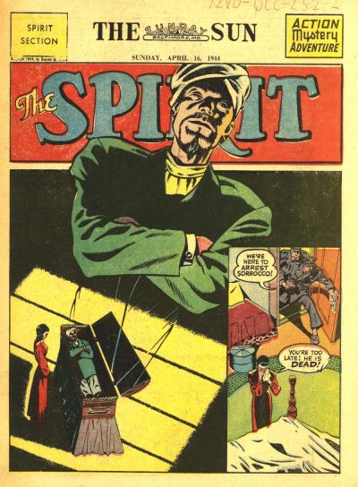 Cover for The Spirit (Register and Tribune Syndicate, 1940 series) #4/16/1944