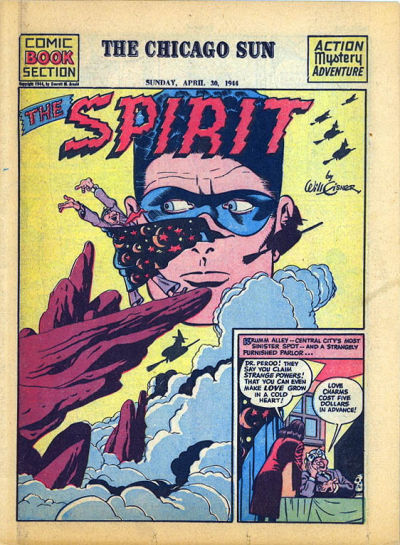 Cover for The Spirit (Register and Tribune Syndicate, 1940 series) #4/30/1944