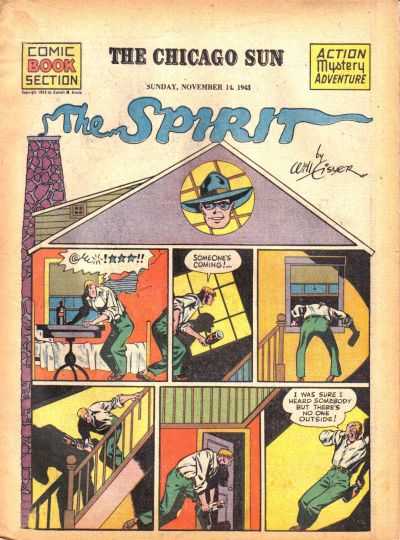 Cover for The Spirit (Register and Tribune Syndicate, 1940 series) #11/14/1943
