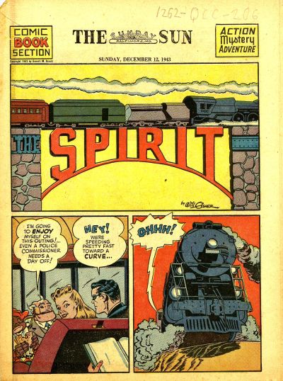 Cover for The Spirit (Register and Tribune Syndicate, 1940 series) #12/12/1943