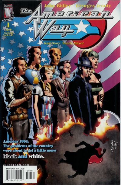 Cover for The American Way (DC, 2006 series) #1