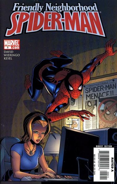 Cover for Friendly Neighborhood Spider-Man (Marvel, 2005 series) #5 [Direct Edition]