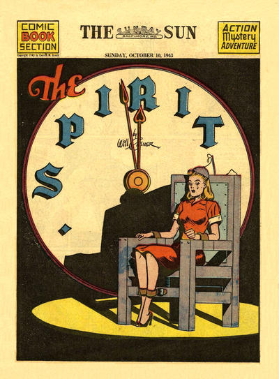 Cover for The Spirit (Register and Tribune Syndicate, 1940 series) #10/10/1943