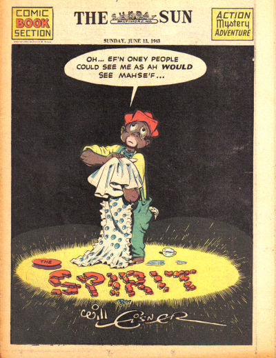 Cover for The Spirit (Register and Tribune Syndicate, 1940 series) #6/13/1943
