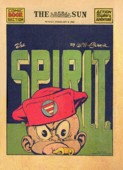 Cover for The Spirit (Register and Tribune Syndicate, 1940 series) #2/8/1942
