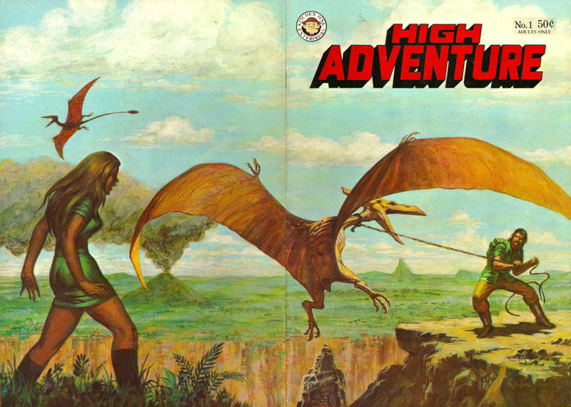 Cover for High Adventure (Kitchen Sink Press, 1973 series) #1