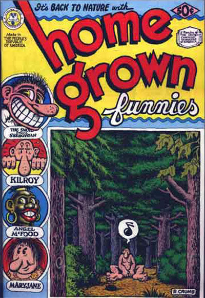 Cover for Home Grown Funnies (Kitchen Sink Press, 1971 series) #1