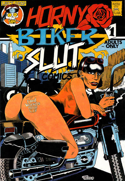 Cover for Horny Biker Slut Comics (Last Gasp, 1990 series) #1