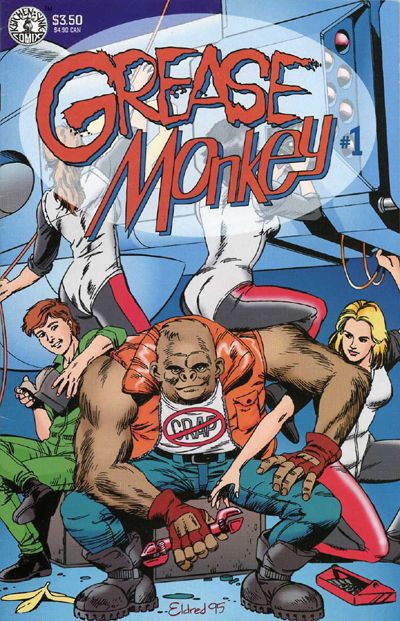 Cover for Grease Monkey (Kitchen Sink Press, 1995 series) #1