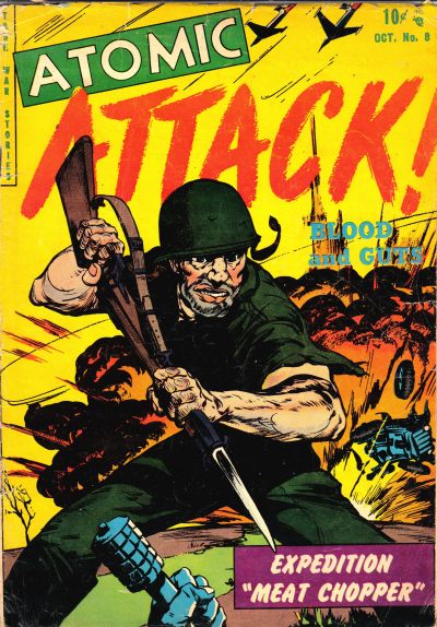 Cover for Atomic Attack (Youthful, 1953 series) #8
