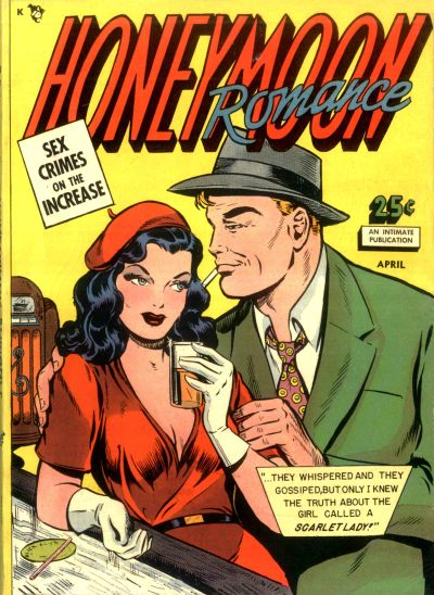 Cover for Honeymoon Romance (Comic Media, 1950 series) #1