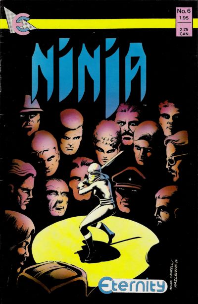 Cover for Ninja (Eternity, 1986 series) #6