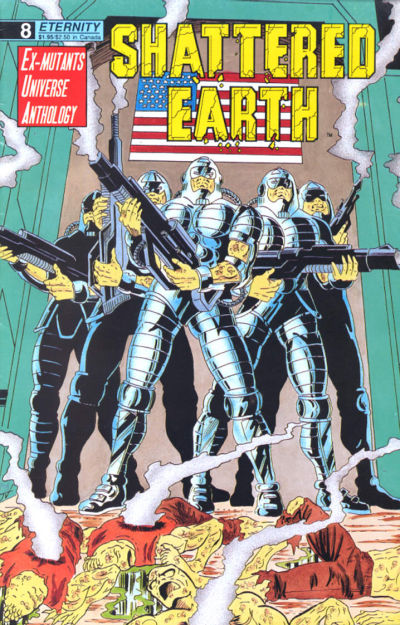 Cover for Shattered Earth (Malibu, 1988 series) #8