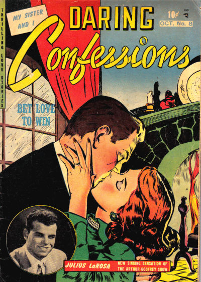 Cover for Daring Confessions (Youthful, 1952 series) #8