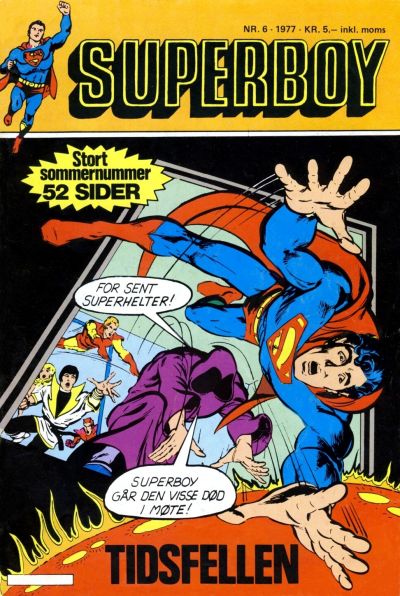 Cover for Superboy (Semic, 1977 series) #6/1977