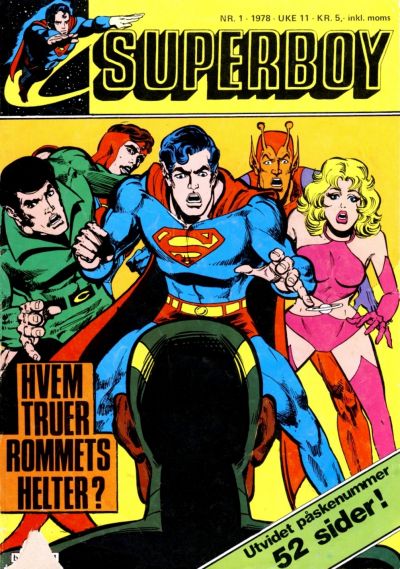 Cover for Superboy (Semic, 1977 series) #1/1978