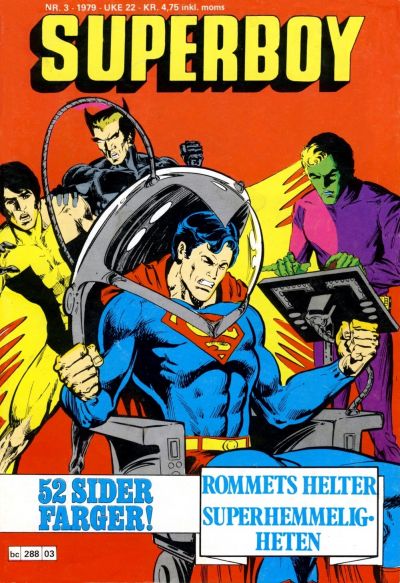 Cover for Superboy (Semic, 1977 series) #3/1979