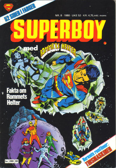 Cover for Superboy (Semic, 1977 series) #8/1980