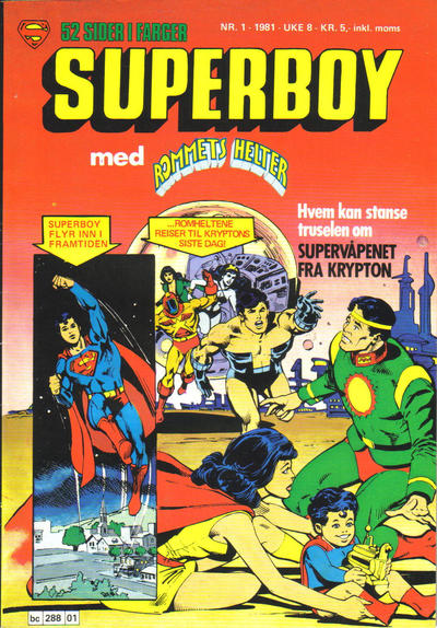 Cover for Superboy (Semic, 1977 series) #1/1981