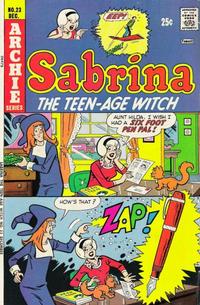 Cover Thumbnail for Sabrina, the Teenage Witch (Archie, 1971 series) #23