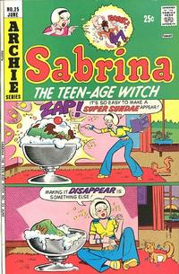 Cover Thumbnail for Sabrina, the Teenage Witch (Archie, 1971 series) #25