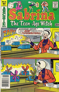 Cover Thumbnail for Sabrina, the Teenage Witch (Archie, 1971 series) #45