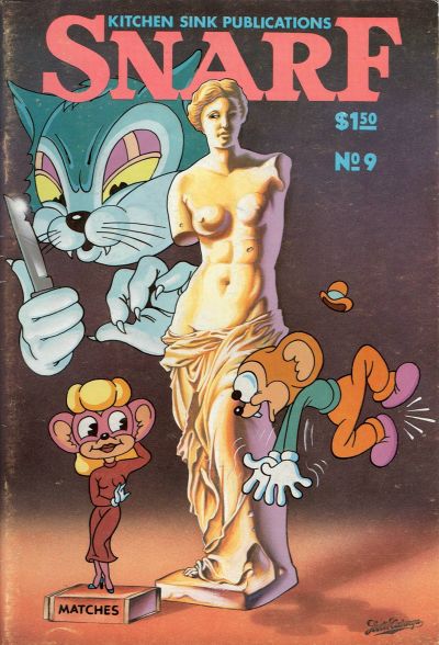 Cover for Snarf (Kitchen Sink Press, 1972 series) #9