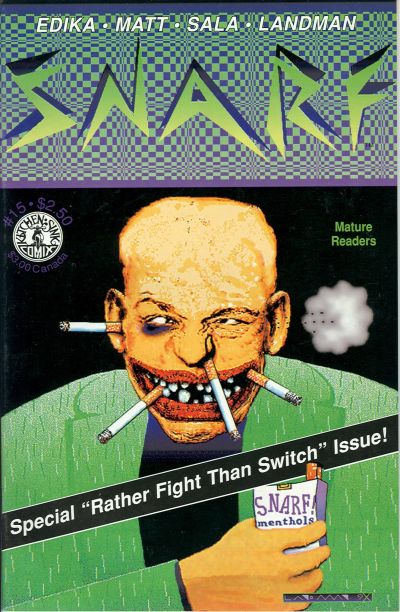 Cover for Snarf (Kitchen Sink Press, 1972 series) #15