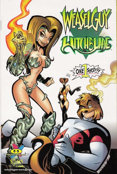 Cover for Weasel Guy / Witchblade (Hyperwerks, 1998 series) #1 [Buccellato Cover]