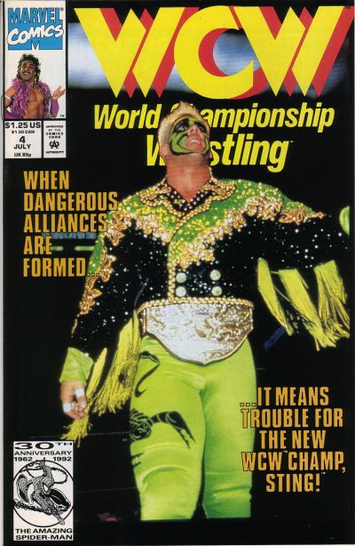 Cover for WCW World Championship Wrestling (Marvel, 1992 series) #4